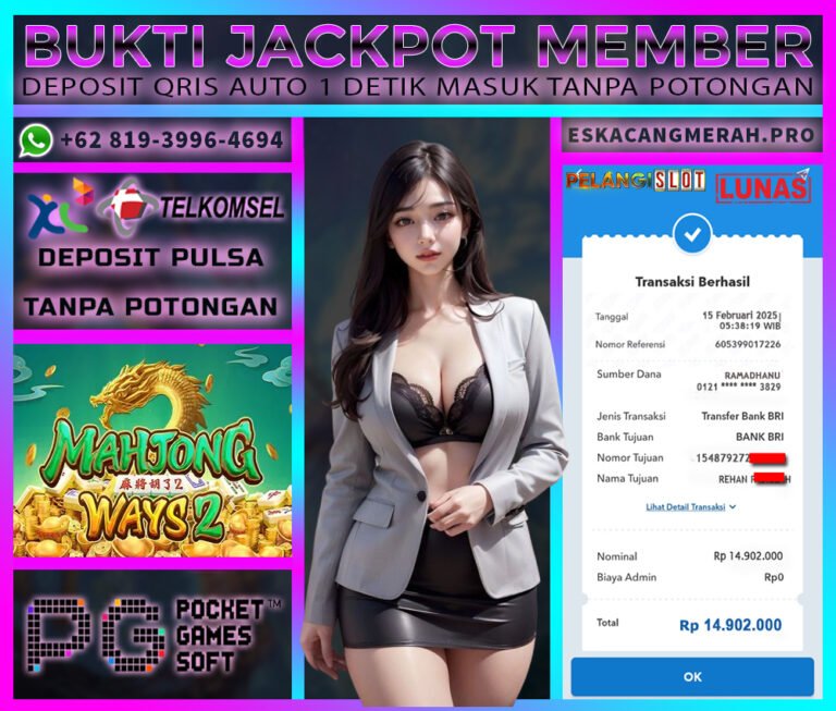 BUKTI JACKPOT PGSOFT 15/FEBRUARI/2025