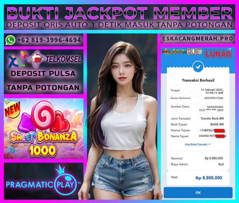 BUKTI JACKPOT PRAGMATIC 11/FEBRUARI/2025