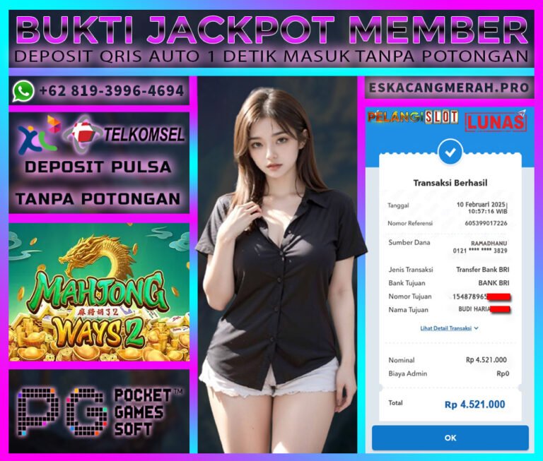 BUKTI JACKPOT PGSOFT 10/FEBRUARI/2025