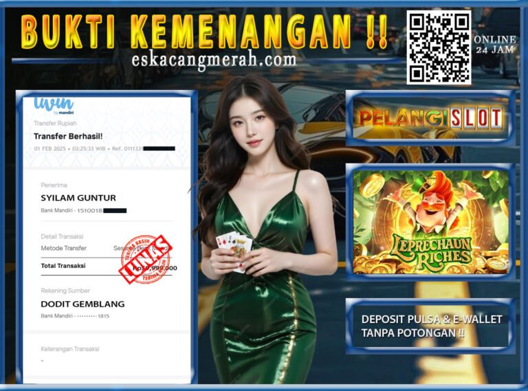 BUKTI JACKPOT PRAGMATIC 02/FEBRUARY/2025