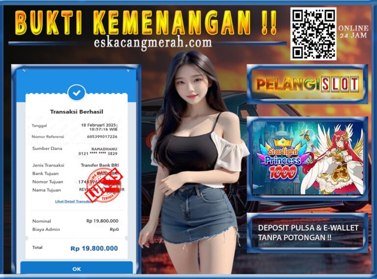 BUKTI JACKPOT PRAGMATIC 18/FEBRUARI/2025
