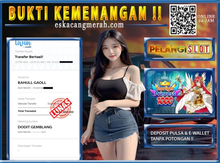 BUKTI JACKPOT PRAGMATIC 22/FEBRUARI/2025