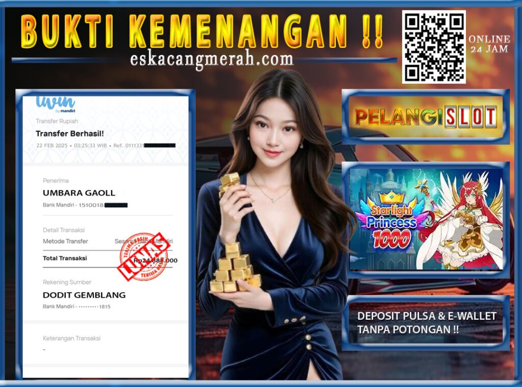 BUKTI JACKPOT PRAGMATIC 24/FEBRUARI/2025