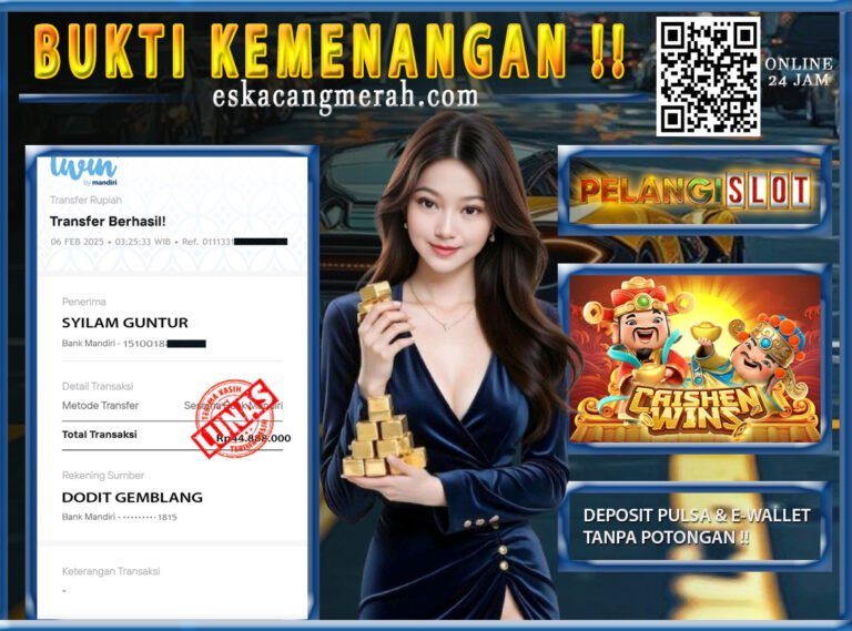 BUKTI JACKPOT PRAGMATIC 06/FEBRUARI/2025