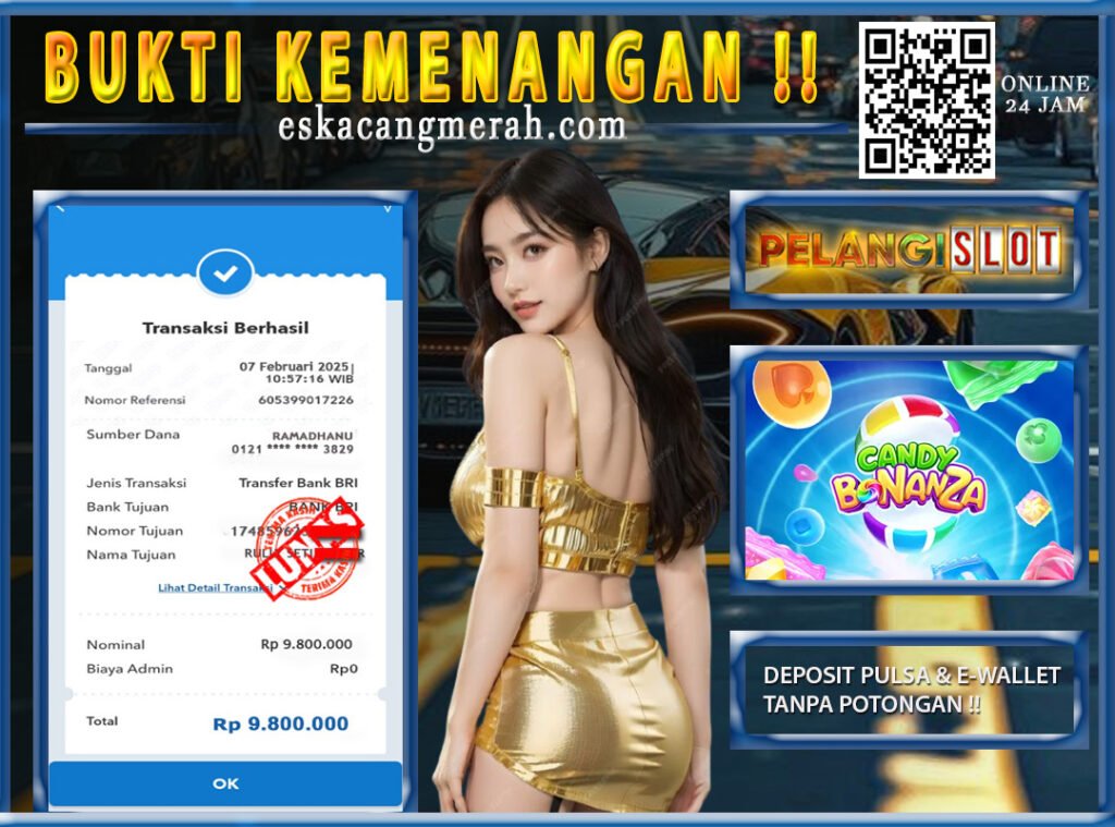 BUKTI JACKPOT PRAGMATIC 07/FEBRUARI/2025