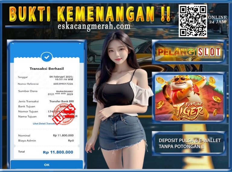 BUKTI JACKPOT PRAGMATIC 09/FEBRUARI/2025
