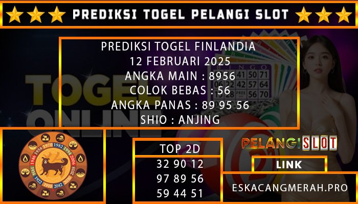 PREDIKSI TOGEL FINLANDIA 12/FEBRUARI/2025