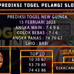 PREDIKSI TOGEL NEW GUINEA 15/FEBRUARI/2025