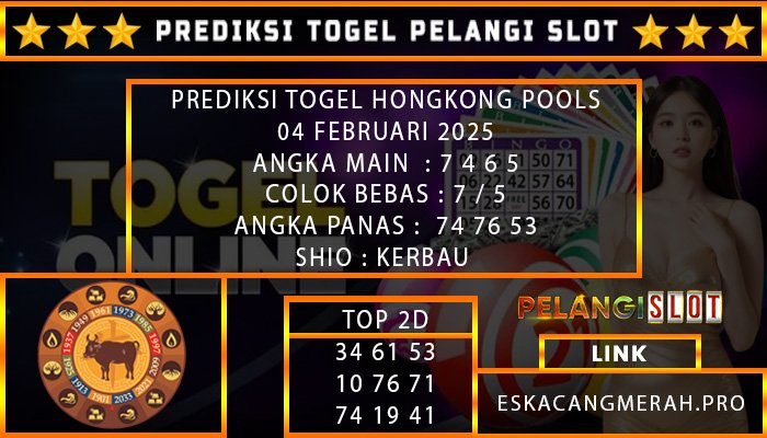 PREDIKSI TOGEL HONGKONG 04/FEBRUARI/2025