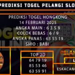 PREDIKSI TOGEL HONGKONG 14/FEBRUARI/2025