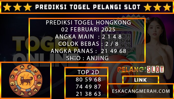 PREDIKSI TOGEL HONGKONG 02/FEBRUARI/2025