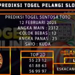 PREDIKSI TOGEL SENTOSATOTO 12/FEBRUARI/2025