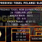 TOGEL NEW GUINEA