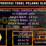 TOGEL SENTOSA 4D