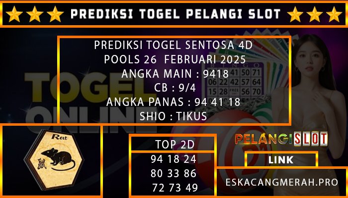 TOGEL SENTOSA 4D
