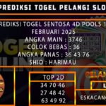 TOGEL SENTOSA4D 13