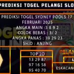 TOGEL SYDNEY