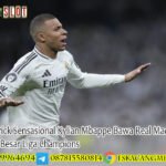 Hat-trick Sensasional Kylian Mbappe Bawa Real Madrid ke 16 Besar Liga Champions