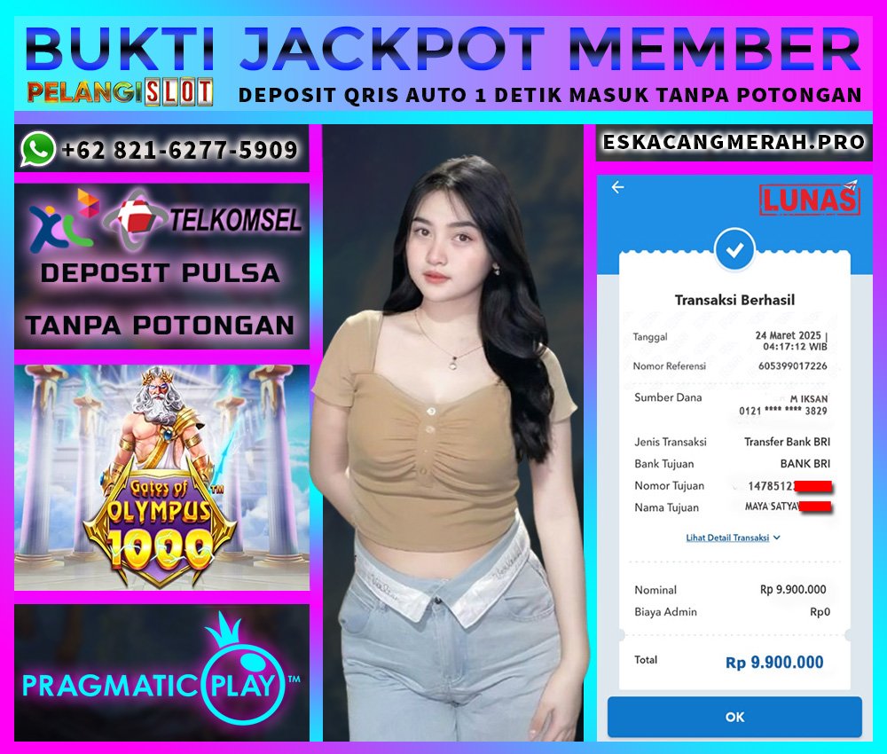 BUKTI JACKPOT PRAGMATIC 24/MARET/2025