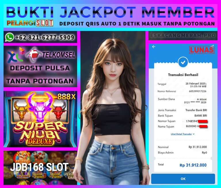 BUKTI JACKPOT JDB168SLOT 28/MARET/2025