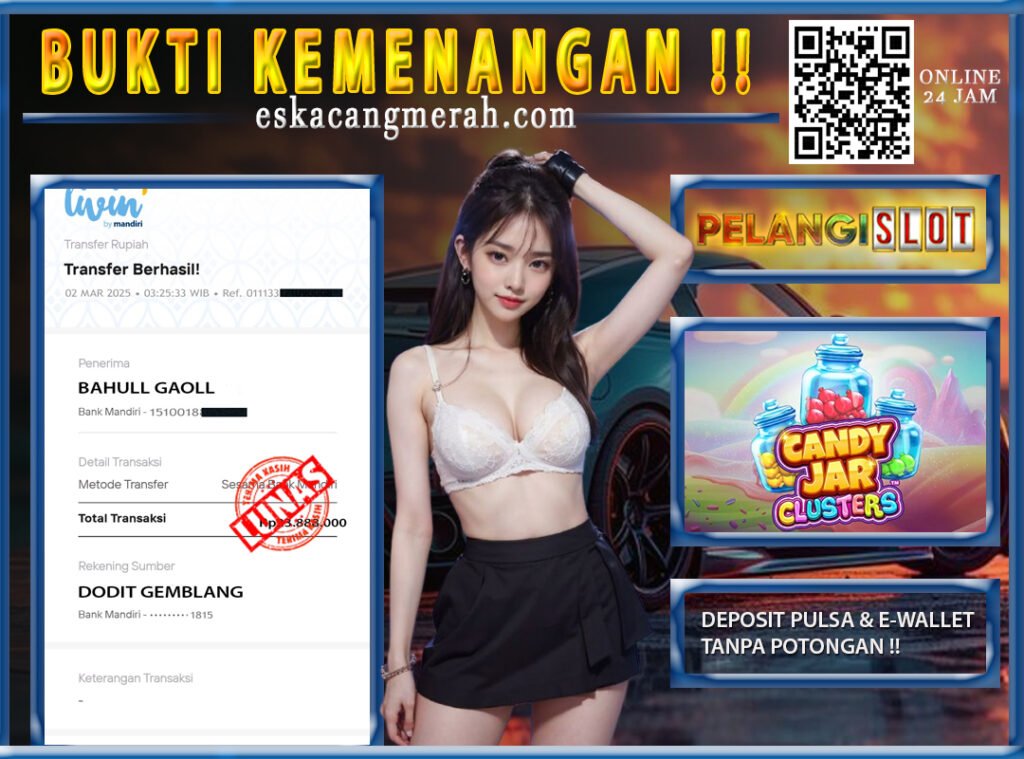 BUKTI JACKPOT PRAGMATIC 02/MARET/2025