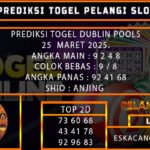 PREDIKSI TOGEL DUBLIN 25/MARET/2025