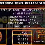 PREDIKSI TOGEL FINLANDIA 27/MARET/2025