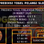 PREDIKSI TOGEL FINLANDIA 29/MARET/2025
