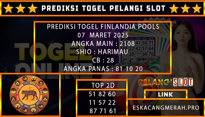 PREDIKSI TOGEL FINLANDIA 07/MARET/2025