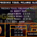 PREDIKSI TOGEL FINLANDIA 26/MARET/2025