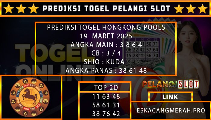 PREDIKSI TOGEL HONGKONG 19/MARET/2025