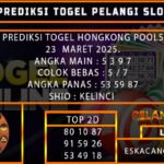 PREDIKSI TOGEL HONGKONG 23/MARET/2025