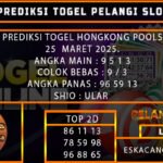 PREDIKSI TOGEL HONGKONG 25/MARET/2025