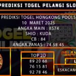 PREDIKSI TOGEL HONGKONG 10/MARET/2025