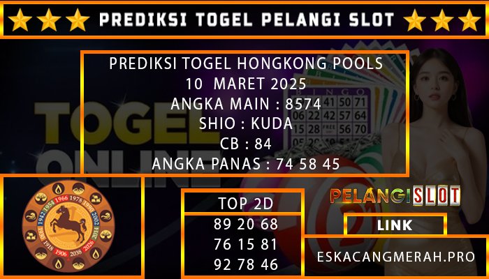 PREDIKSI TOGEL HONGKONG 10/MARET/2025