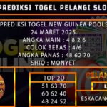 PREDIKSI TOGEL NEWGUINEA 24/MARET/2025