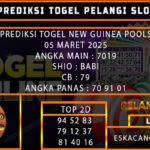 PREDIKSI TOGEL NEWGUINEA 05/MARET/2025