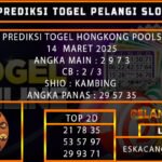 PREDIKSI TOGEL HONGKONG 14/MARET/2025