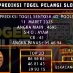 PREDIKSI TOGEL SENTOSA4D 11/MARET/2025