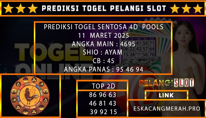 PREDIKSI TOGEL SENTOSA4D 11/MARET/2025