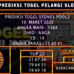 PREDIKSI TOGEL SYDNEY 10/MARET/2025