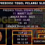 PREDIKSI TOGEL SYDNEY 11/MARET/2025