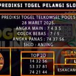 PREDIKSI TOGEL TELKOMSEL 28/MARET/2025