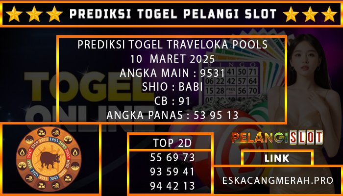 PREDIKSI TOGEL TRAVELOKA 10/MARET/2025