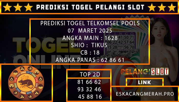 PREDIKSI TOGEL TELKOMSEL 07/MARET/2025