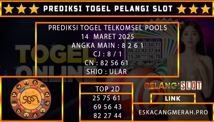 PREDIKSI TOGEL TELKOMSEL 14/MARET/2025
