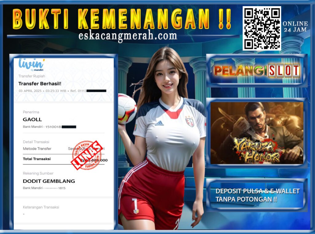 BUKTI JACKPOT PGSOFT 03/APRIL/2025