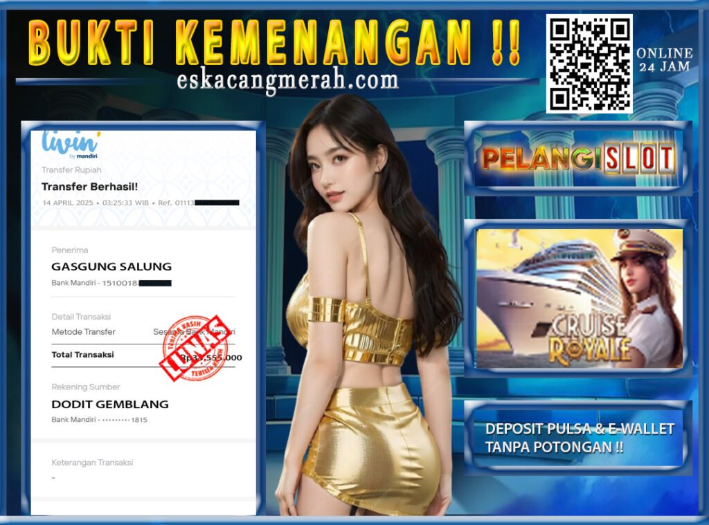 BUKTI JACKPOT PG SOFT 14/APRIL/2025