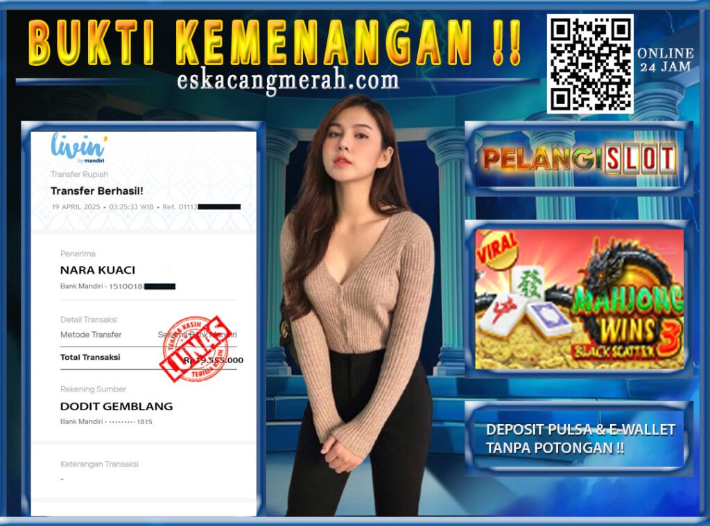 BUKTI JACKPOT PRAGMATIC 19/APRIL/2025