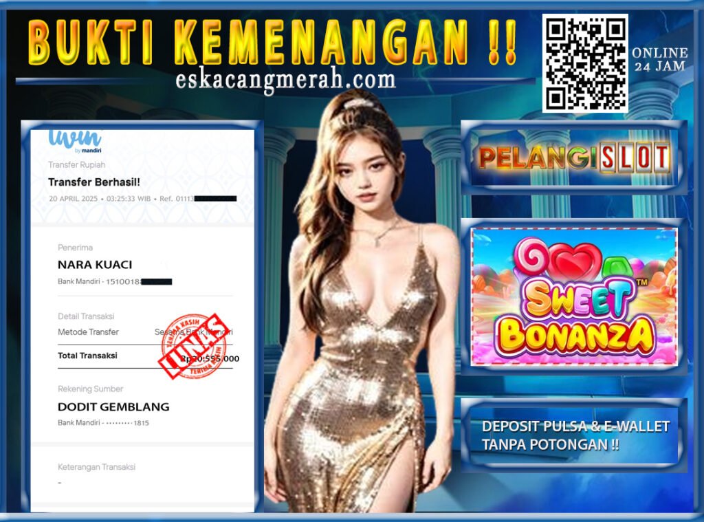 BUKTI JACKPOT PRAGMATIC 20/APRIL/2025